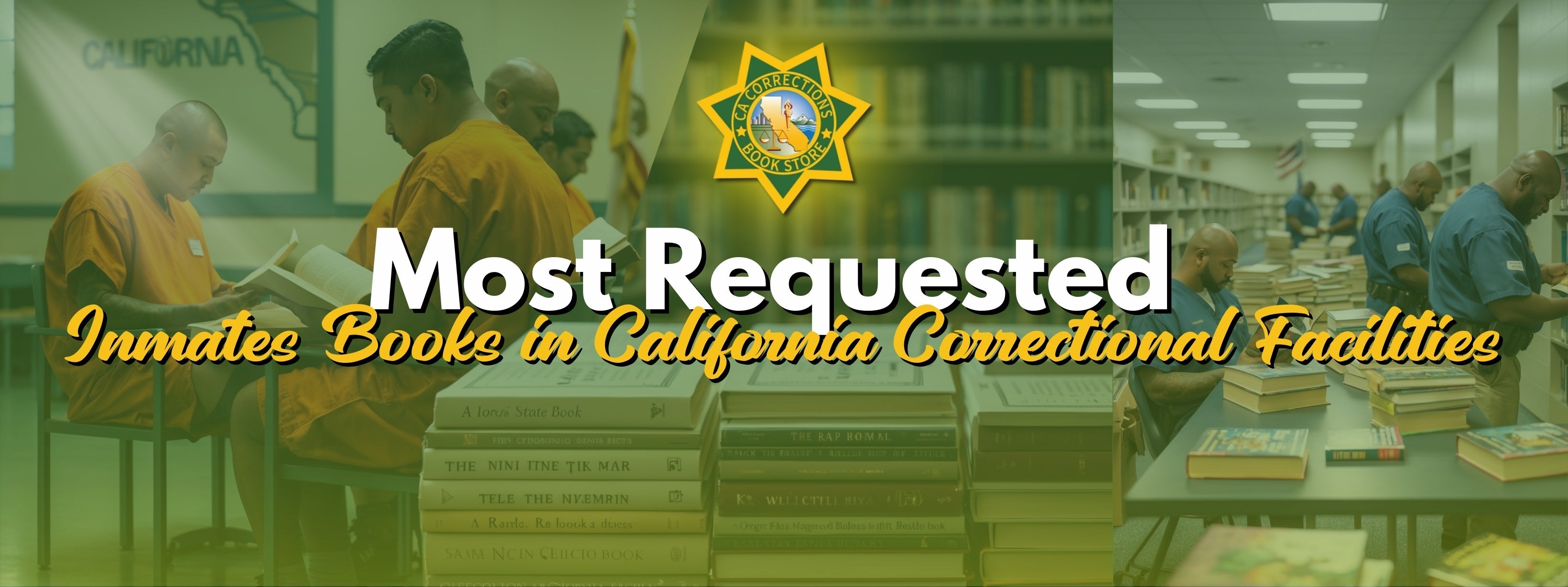Most Requested Inmate Books in California Correctional Facilities