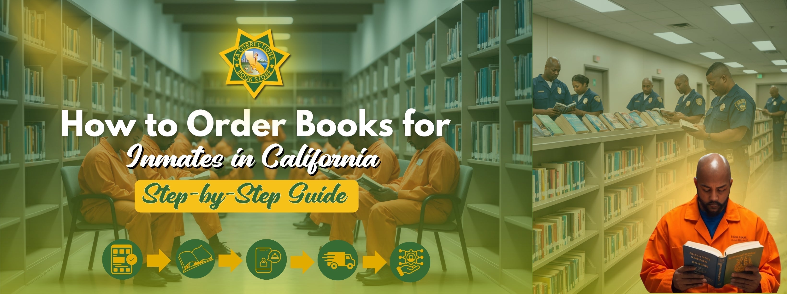 How to Order Books for Inmates in California: Step-by-Step Guide