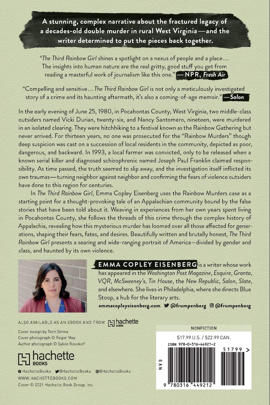 The Third Rainbow Girl: The Long Life of a Double Murder in Appalachia - CA Corrections Bookstore