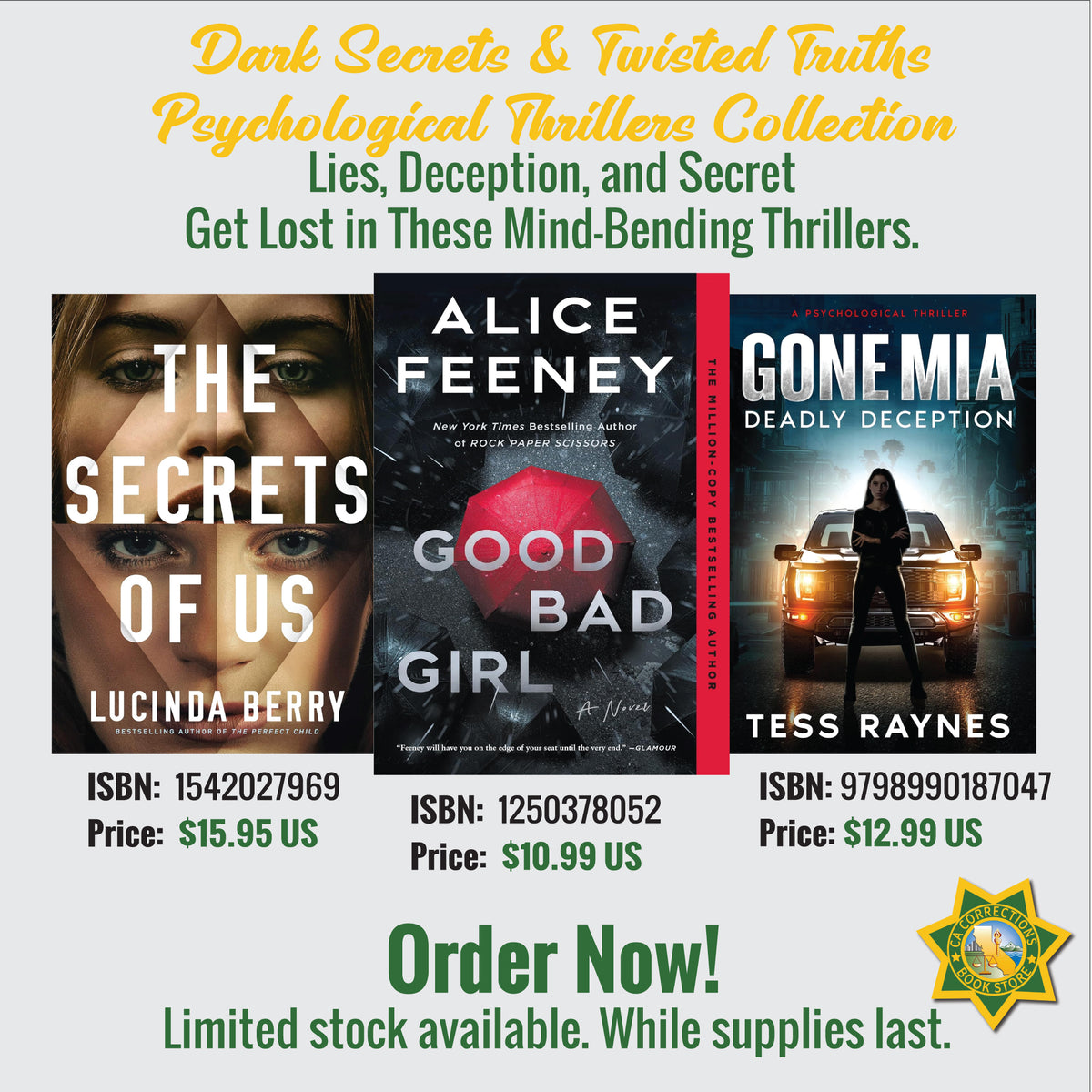 Dark Secrets & Twisted Truths Psychological Thrillers Collection
