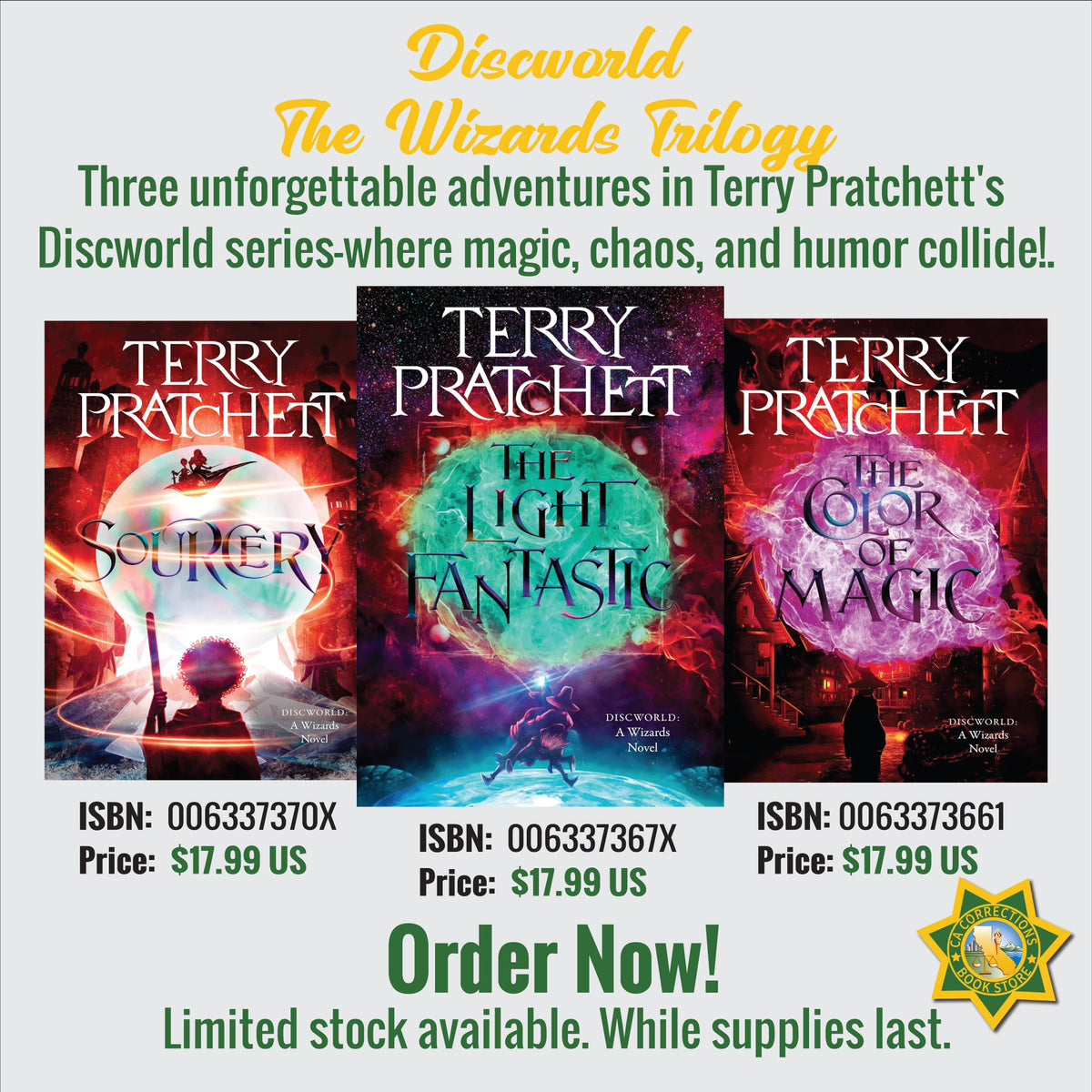 Discworld: The Wizards Trilogy Bundle