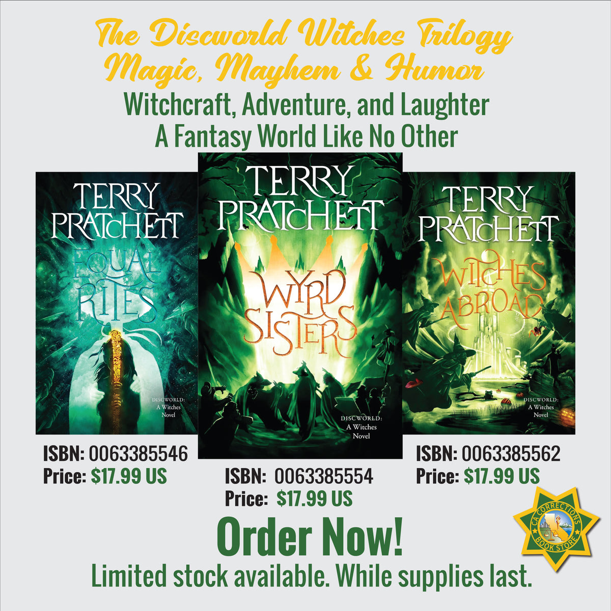 The Discworld Witches Trilogy Bundle