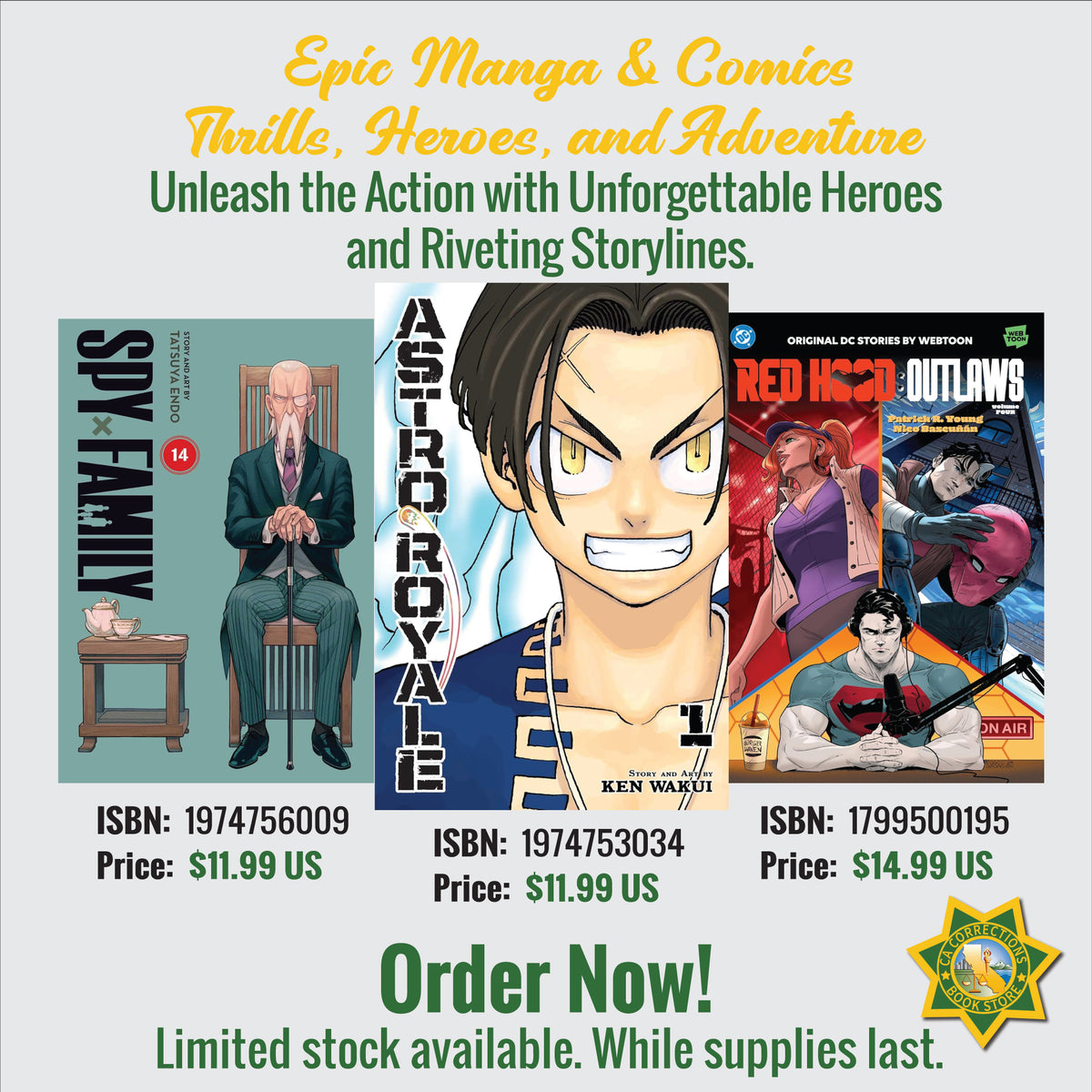 Epic Manga & Comics: Thrills, Heroes & Adventure Bundle