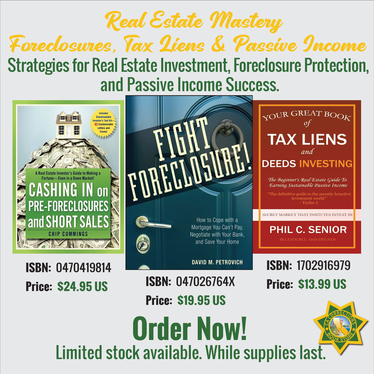 Real Estate Mastery: Foreclosures, Tax Liens & Passive Income Bundle