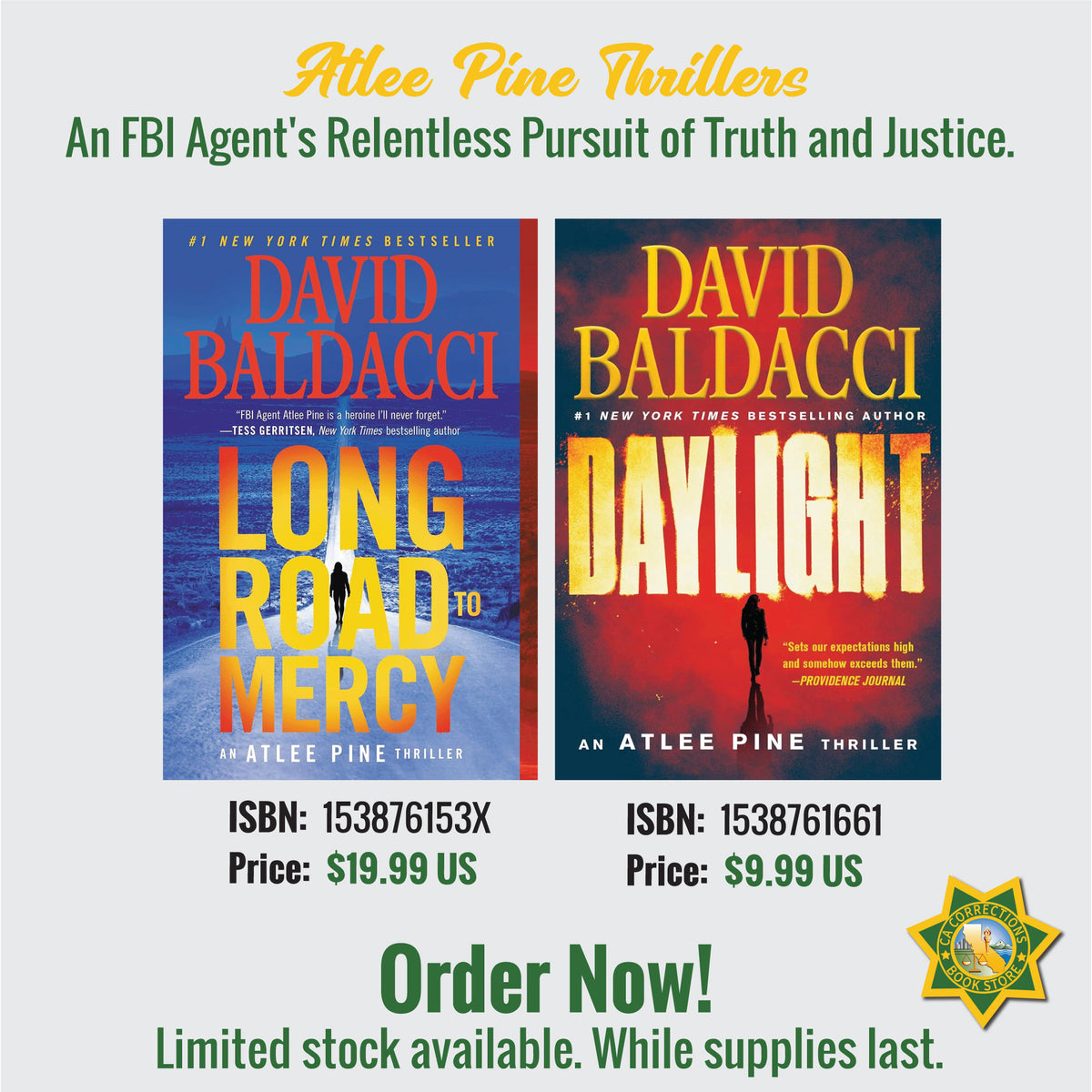 Atlee Pine Thrillers Bundle