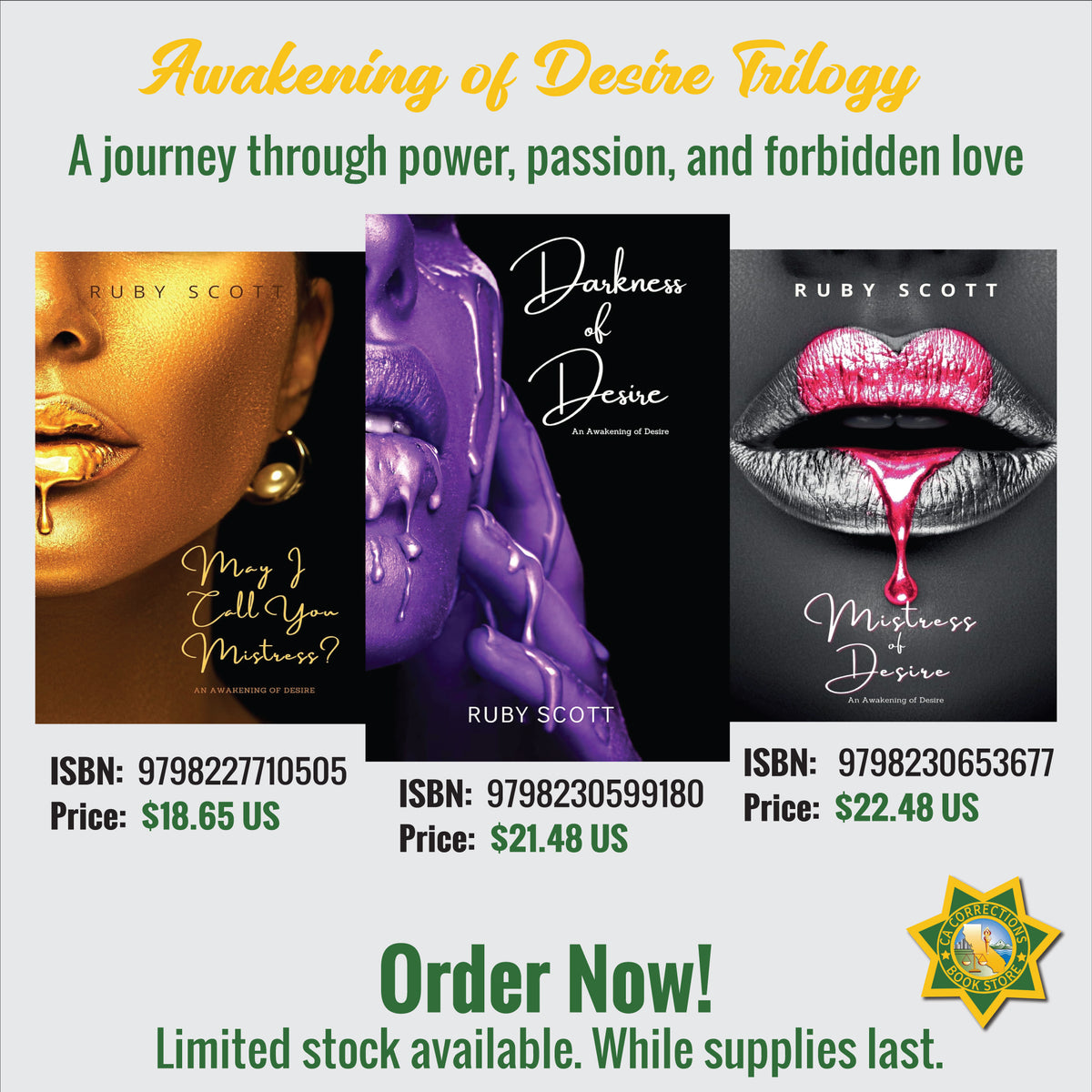 Awakening of Desire Trilogy Bundle