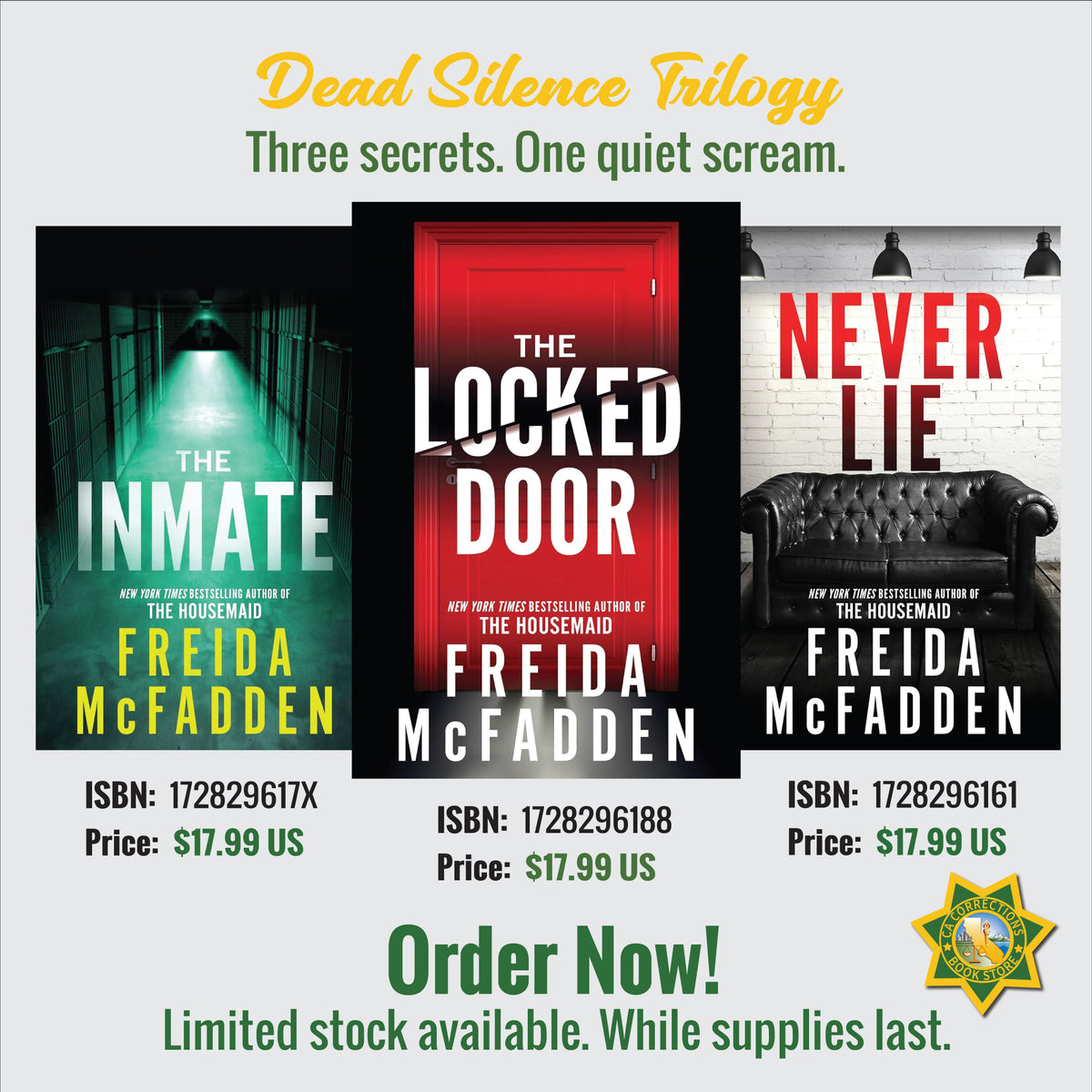Dead Silence Trilogy Bundle