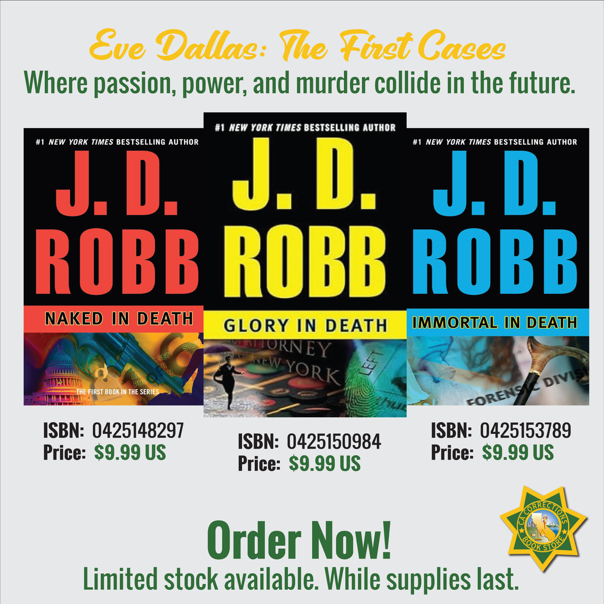 Eve Dallas: The First Cases Bundle