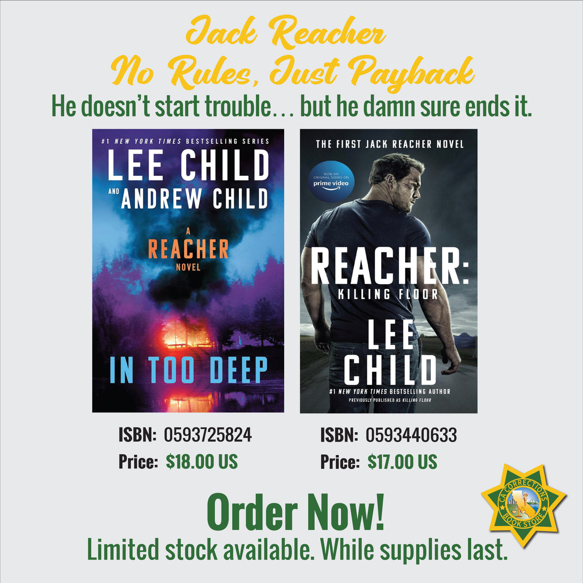 Jack Reacher: No Rules, Just Payback Bundle