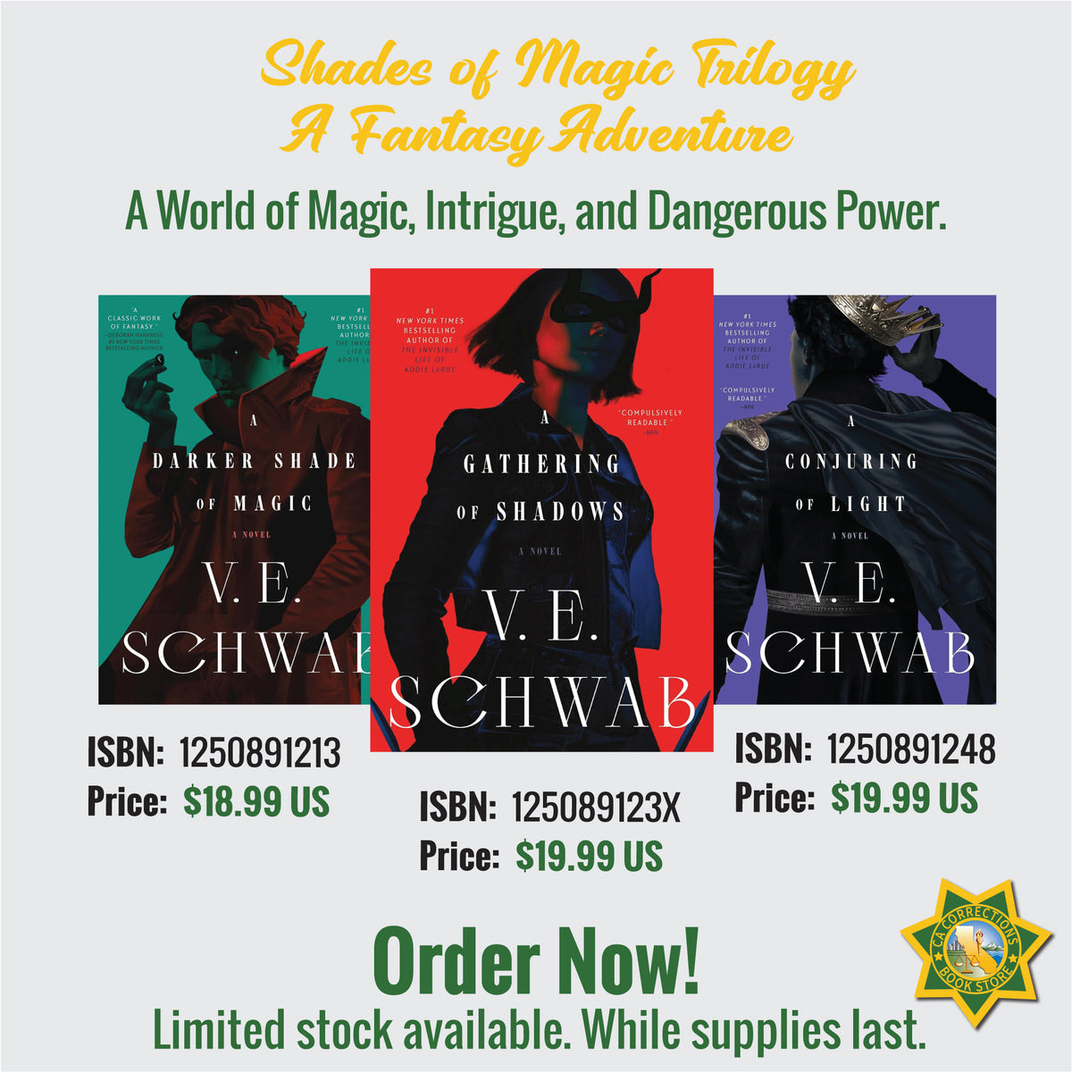 Shades of Magic Trilogy: A Fantasy Adventure Bundle