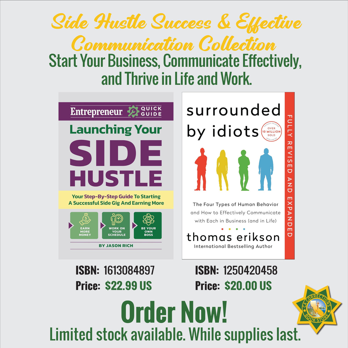 Side Hustle Success & Effective Communication Collection Bundle