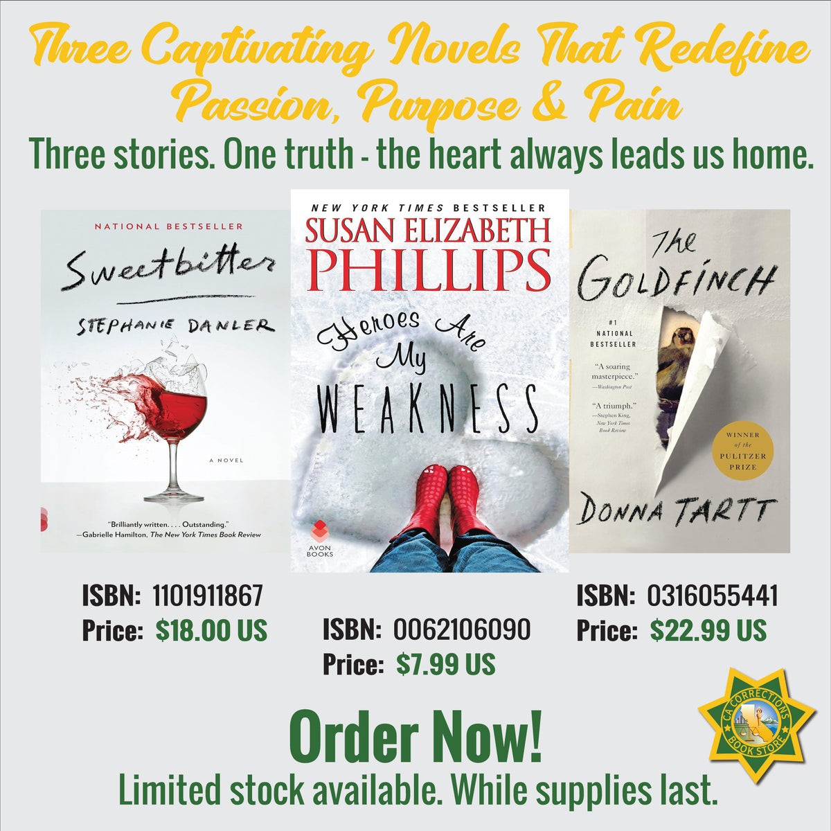 Three Captivating Novels That Redefine Passion, Purpose & Pain Bundle