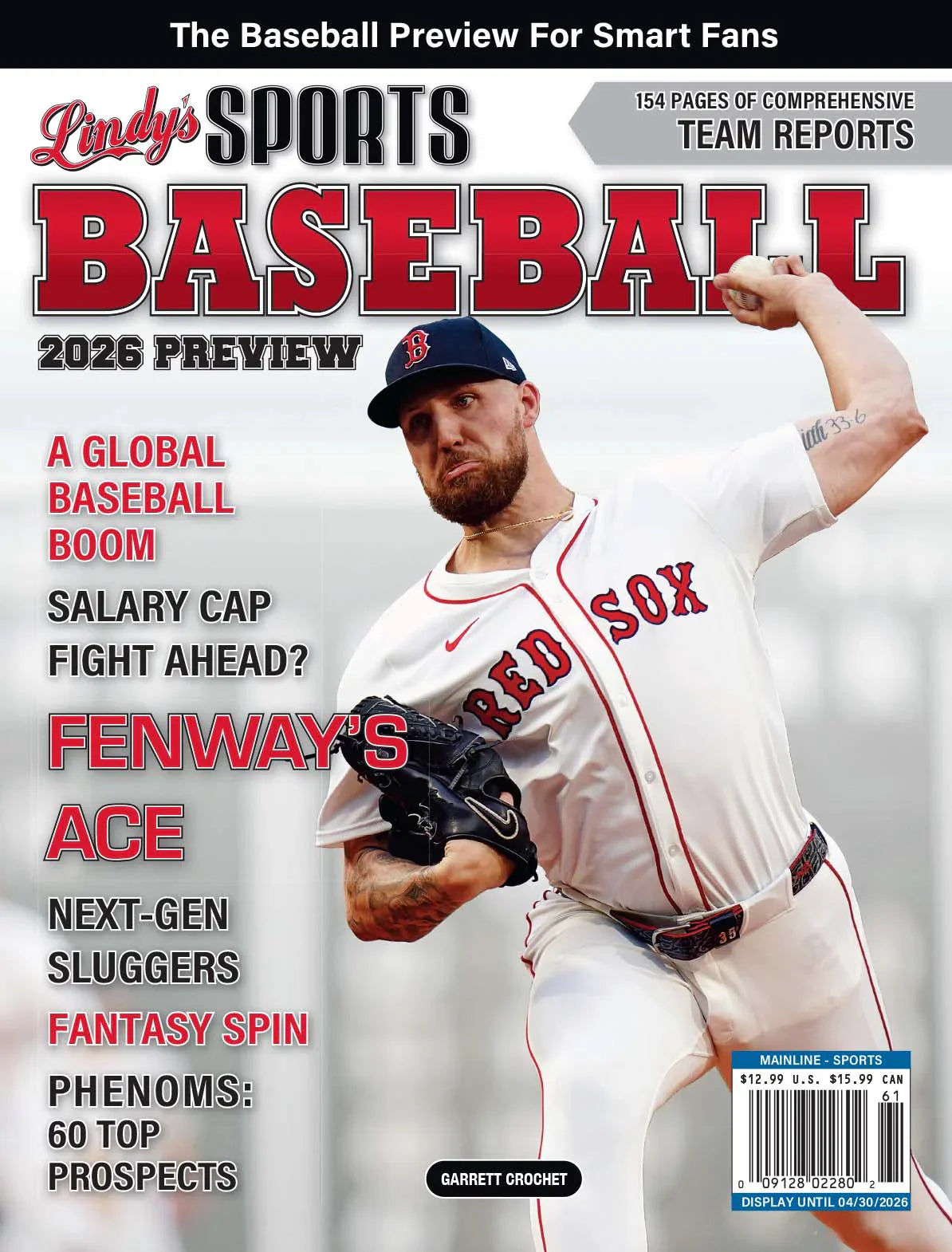 2026 Lindy's Baseball Preview Magazine / Covers Vary