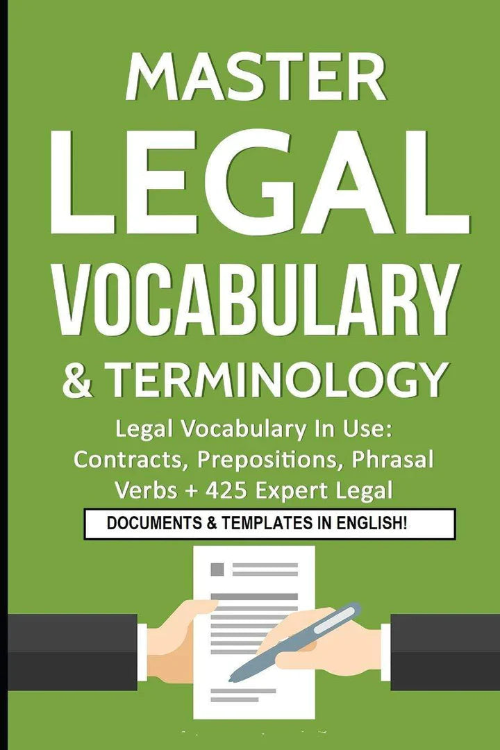 Master Legal Vocabulary & Terminology- Legal Vocabulary In Use - CA Corrections Bookstore