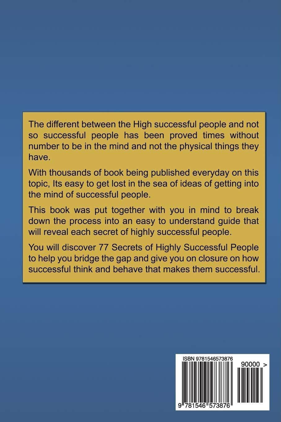 77 Secrets and Habits of Highly Successful People - CA Corrections Bookstore
