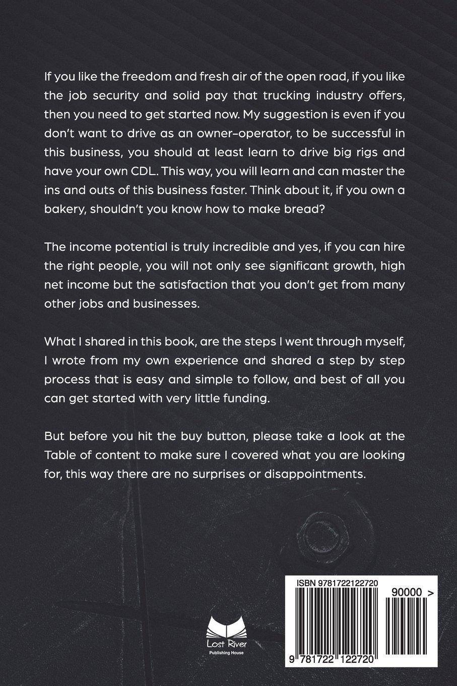 Big Rig Business Startup: How to Start, Run & Grow a Successful Trucking Company Business & Economics | Entrepreneurship Evans, Roy