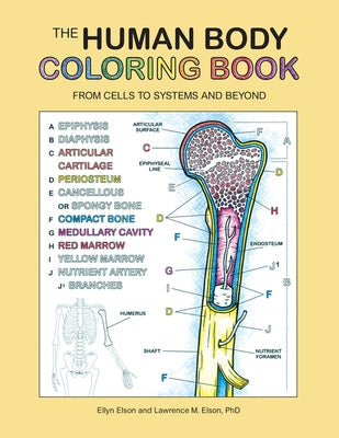 The Human Body Coloring Book: From Cells to Systems and Beyond Paperback Collins Reference