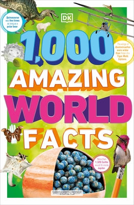 1,000 Amazing World Facts Paperback DK Publishing (Dorling Kindersley)