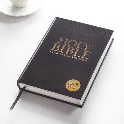 KJV Large Print Hardcover Edition: Black by