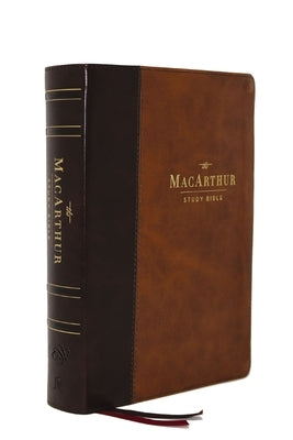 The Esv, MacArthur Study Bible, 2nd Edition, Leathersoft, Brown: Unleashing God's Truth One Verse at a Time Bible Thomas Nelson