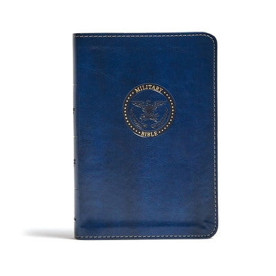 CSB Military Bible, Royal Blue Leathertouch Bible Holman Bibles
