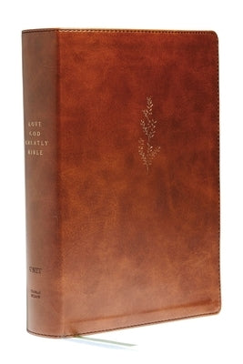 Young Women Love God Greatly Bible: A Soap Method Study Bible (Net, Brown Leathersoft, Comfort Print) Bible Thomas Nelson
