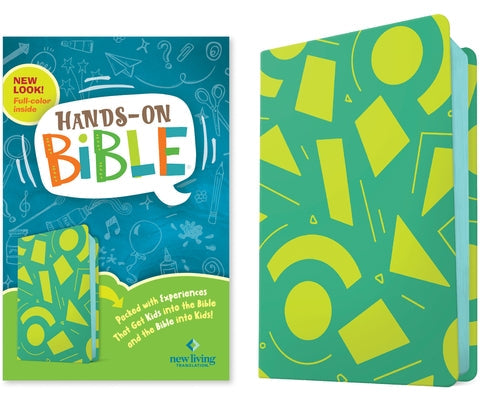 NLT Hands-On Bible, Third Edition (Leatherlike, Green Lines and Shapes) Bible Tyndale House Publishers