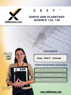 Cset Earth and Planetary Science 122, 126 Teacher Certification Test Prep Study Guide Paperback Xamonline.com