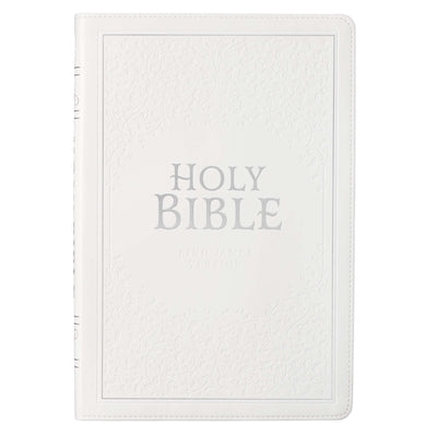 KJV Thinline White Wedding Bible by