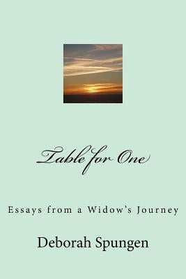 Table for One: Essays from a Widow's Journey Paperback Franklyn Press