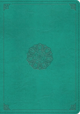 ESV Study Bible (Trutone, Turquoise, Emblem Design) Bible Crossway