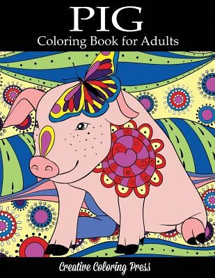 Pig Coloring Book Paperback Creative Coloring