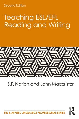 Teaching Esl/Efl Reading and Writing Paperback Routledge