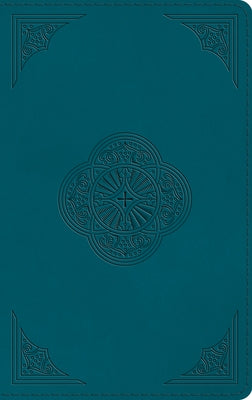 ESV Thinline Bible (Trutone, Deep Teal, Rotunda Design) Bible Crossway