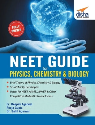 NEET Guide for Physics, Chemistry & Biology Paperback Disha Publication
