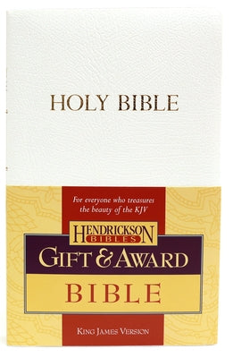 Gift & Award Bible-KJV Bible Hendrickson Publishers
