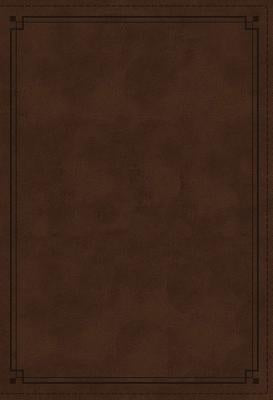 NKJV Study Bible, Imitation Leather, Brown, Red Letter Edition, Indexed, Comfort Print: The Complete Resource for Studying God's Word Bible Thomas Nelson
