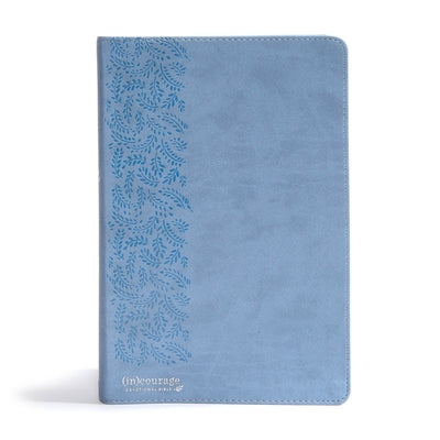 CSB (In)Courage Devotional Bible, Blue Leathertouch Holman Bibles