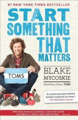 Start Something That Matters Random House