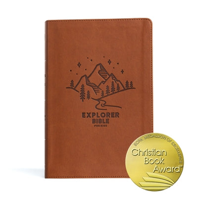 CSB Explorer Bible for Kids, Brown Mountains Leathertouch: Placing God's Word in the Middle of God's World Bible Holman Bibles