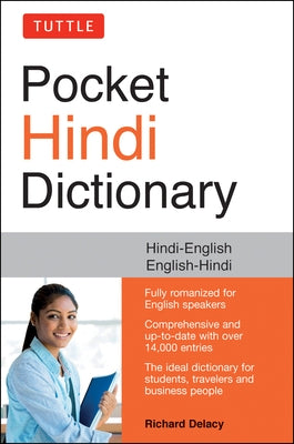 Tuttle Pocket Hindi Dictionary: Hindi-English English-Hindi (Fully Romanized) Paperback Tuttle Publishing
