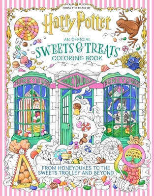 Harry Potter: An Official Sweets and Treats Coloring Book Paperback Insight Editions