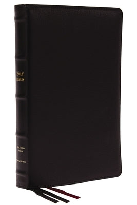 KJV Holy Bible: Large Print Thinline Bible, Black Goatskin Leather, Premier Collection, Red Letter, Comfort Print: King James Version: Holy Bible, Kin Bible Thomas Nelson