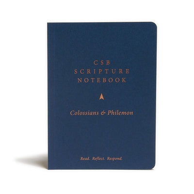 CSB Scripture Notebook, Colossians and Philemon: Read. Reflect. Resopnd. Bible Holman Bibles