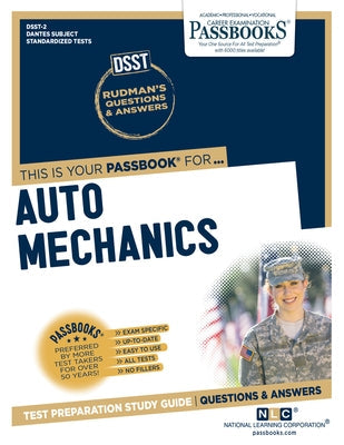 Auto Mechanics (Dan-2): Passbooks Study Guidevolume 2 Paperback Passbooks