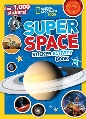 Super Space Sticker Activity Book Paperback National Geographic Kids