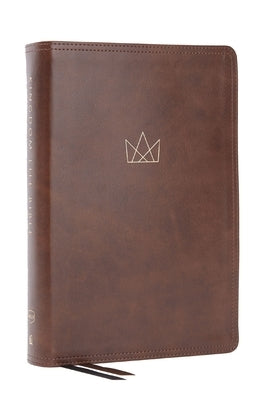 Kingdom Life Bible: Joining God's Mission to Save the World (Nkjv, Brown Leathersoft, Red Letter, Comfort Print) Bible Thomas Nelson