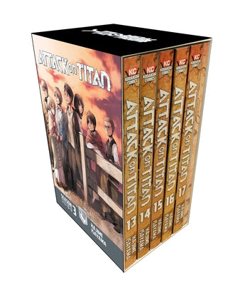 Attack on Titan Season 3 Part 1 Manga Box Set Paperback Kodansha Comics