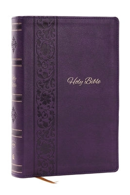 KJV Holy Bible: Personal Size Giant Print, Purple Leathersoft, Red Letter, Comfort Print: King James Version Bible Thomas Nelson
