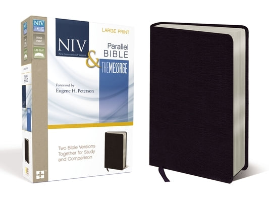 Side-By-Side Bible-PR-NIV/MS-Large Print: Two Bible Versions Together for Study and Comparison Zondervan